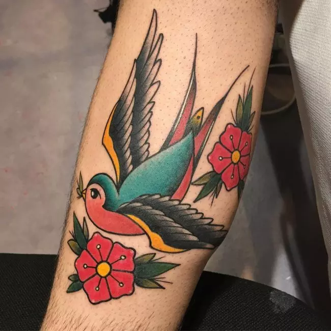 swallow bird tattoo meaning